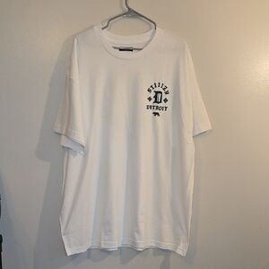 Detroit Tigers Collab With Stiiizy Cannabis Tee White Made In USA NIB LOT A